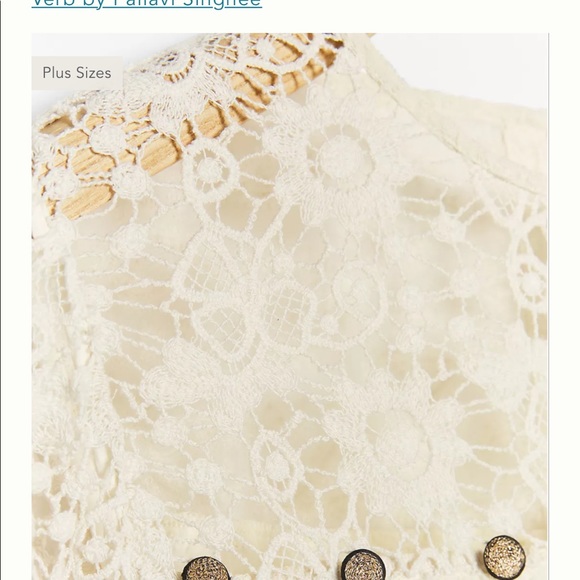 Anthropologie Josephine Lace Tunic Dress, size S, NWT - Picture 5 of 7